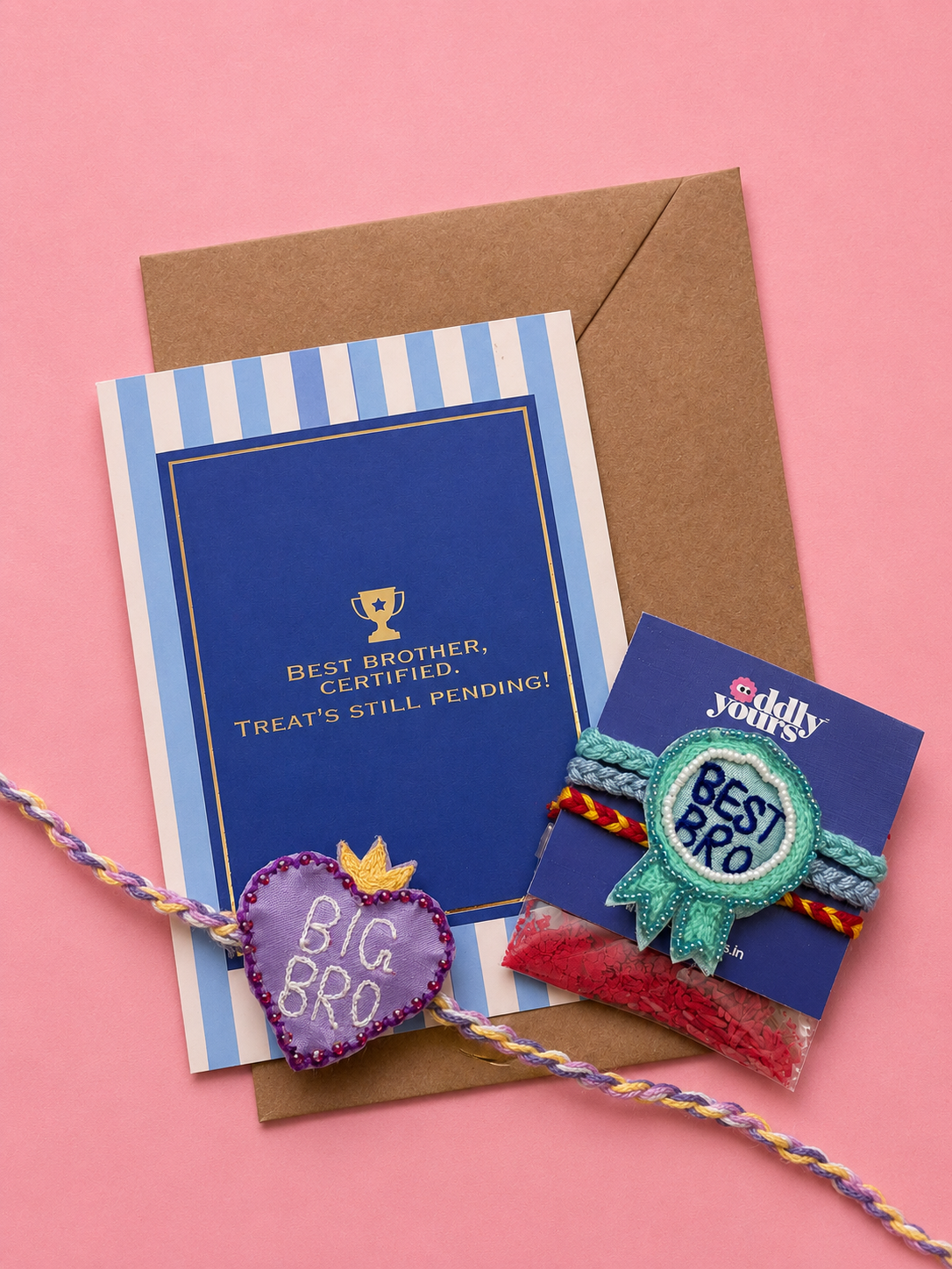 Big Bro/Best Bro - Rakhi Set