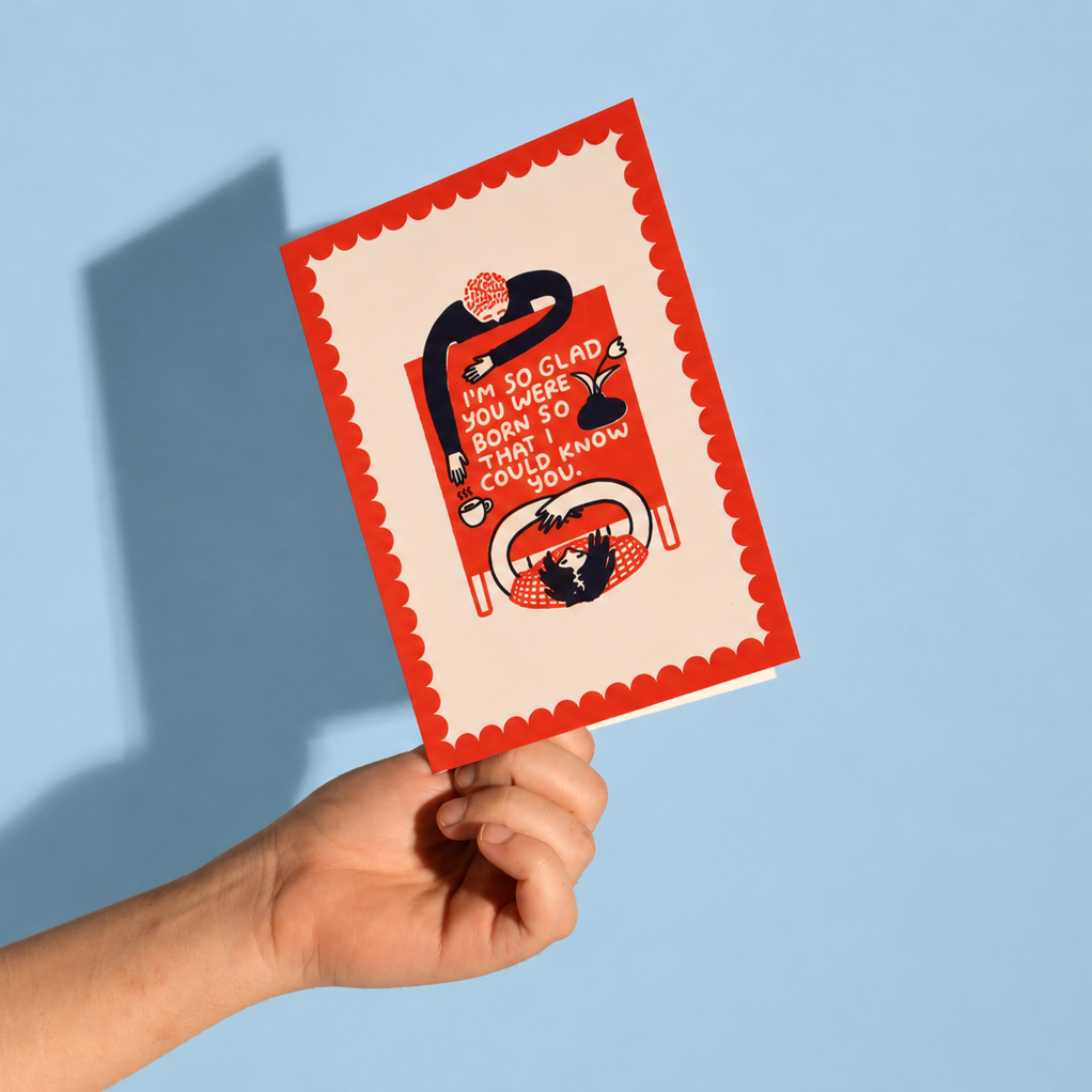 Greeting Card – I'm So Glad You Were Born