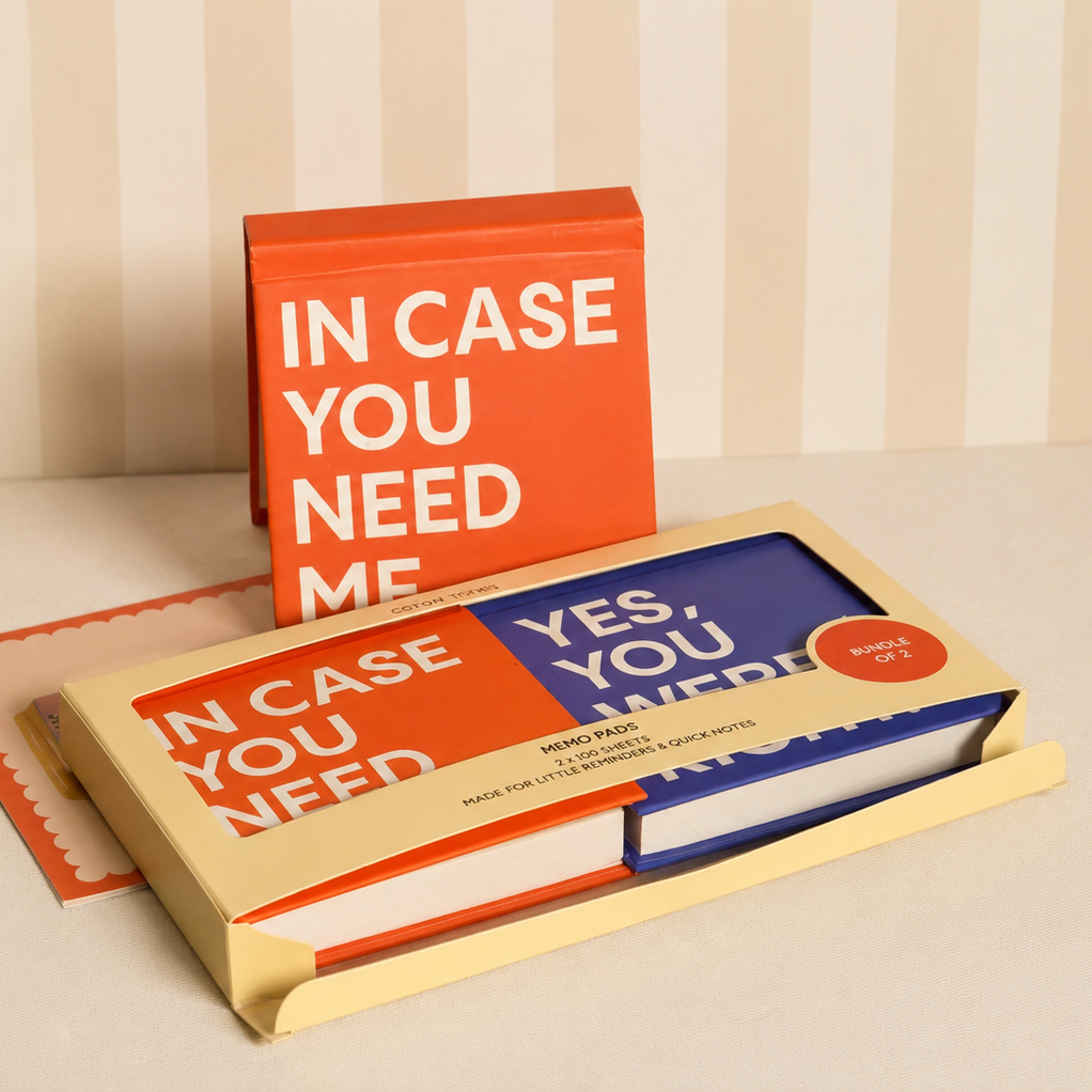 OY Memo Pad Set