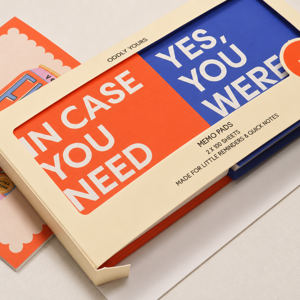 OY Memo Pad Set