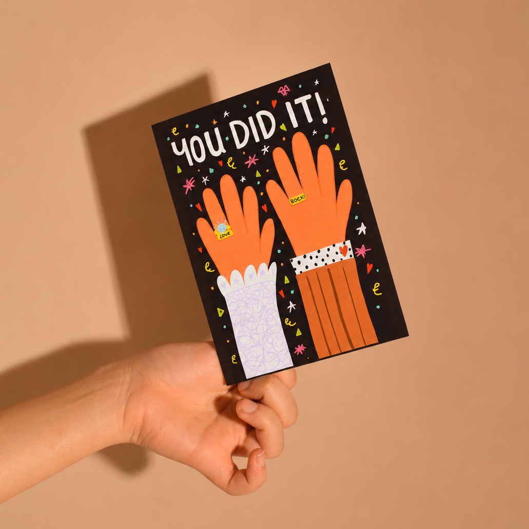 Greeting Card – You Did It